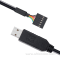 High quality USB to 6pin TTL Serial Cable